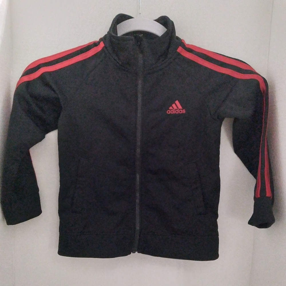 Adidas 3T Full Zip Pockets Casual Sport Jacket